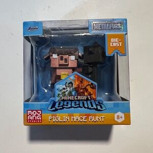Minecraft Legends Piglin Blaze Runt Die-Cast Metal Figure Jada Toys Mojang